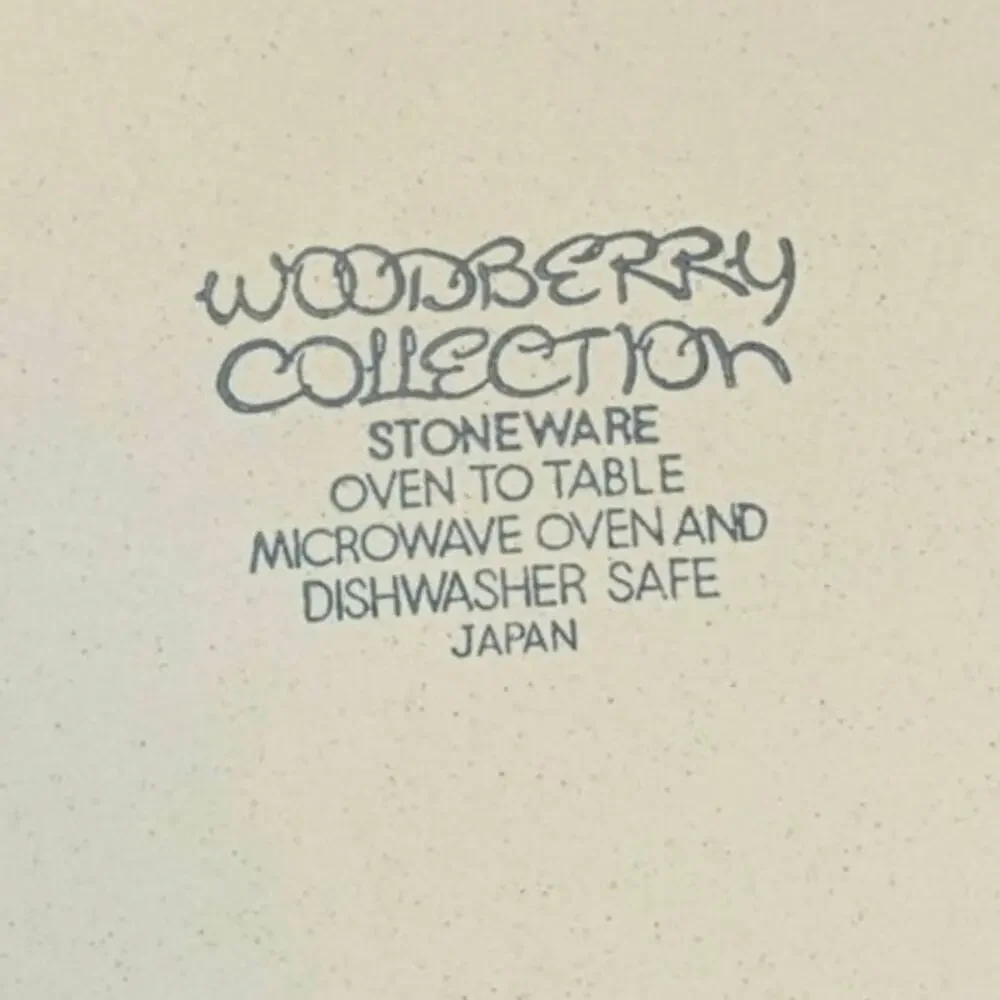 Vintage Woodberry Collection Dinnerware Serving Covered Casserole Tureen
